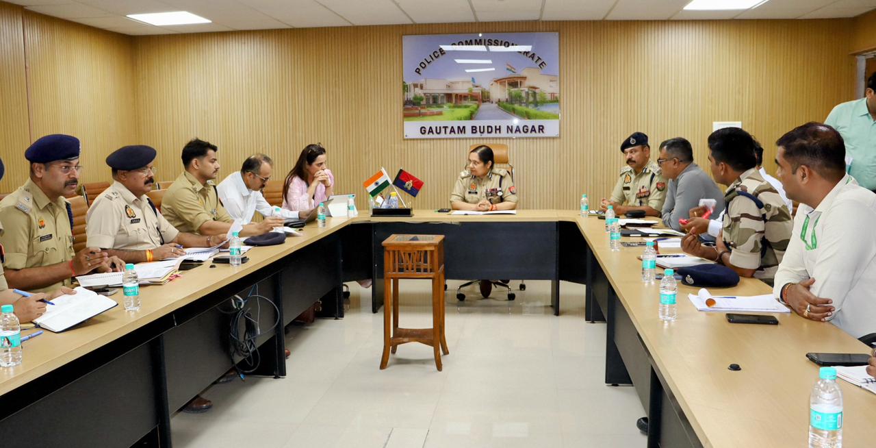 नोएडा इंटरनेशनल एयरपोर्ट की सुरक्षा और व्यवस्थाओं को लेकर हाई-लेवल समीक्षा बैठक सम्पन्न