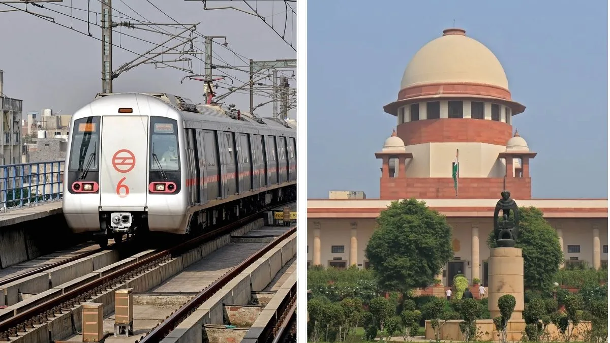 दिल्ली मेट्रो बंद करने पर सुप्रीम कोर्ट सख्त, गृह सचिव समेत तीन अधिकारियों को नोटिस